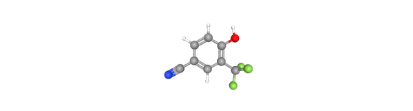 4-Hydroxy-3-(trifluoromethyl)benzonitrile 化学構造