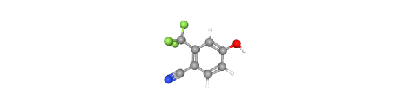 4-Hydroxy-2-(trifluoromethyl)benzonitrile 化学構造