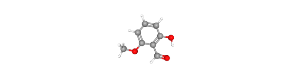 2-Hydroxy-6-methoxybenzaldehyde Chemische Struktur