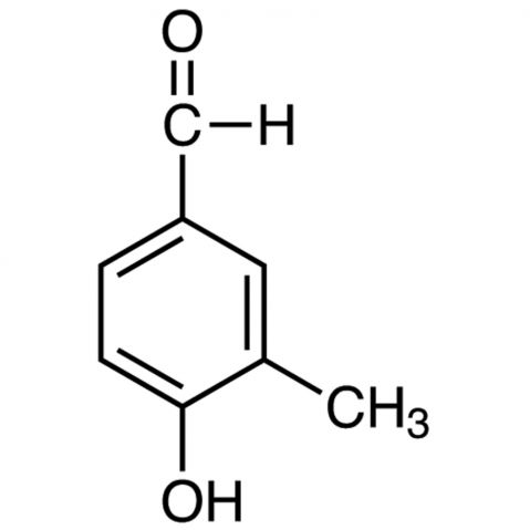 4-Hydroxy-3-methylbenzaldehyde Chemical Structure