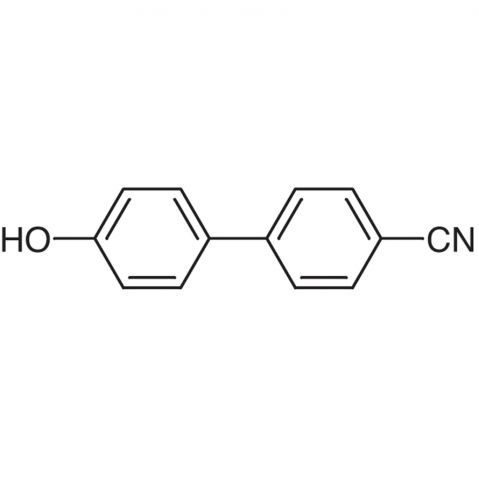 4′-Hydroxy-4-biphenylcarbonitrile Chemical Structure