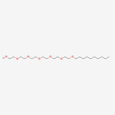 Hexaethylene glycol monodecyl ether Chemical Structure