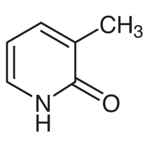 2-Hydroxy-3-methylpyridine 化学構造