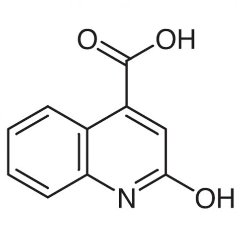 2-Hydroxyquinoline-4-carboxylic Acid Chemical Structure