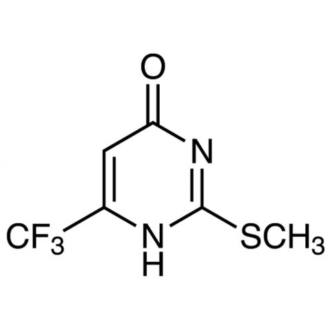 4-HYDROXY-2-(METHYLTHIO)-6-(TRIFLUOROMETHYL)PYRIMIDINE Chemische Struktur