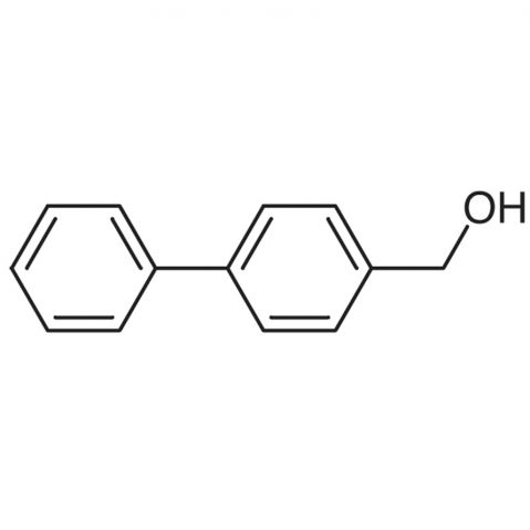 4-Hydroxymethylbiphenyl Chemical Structure