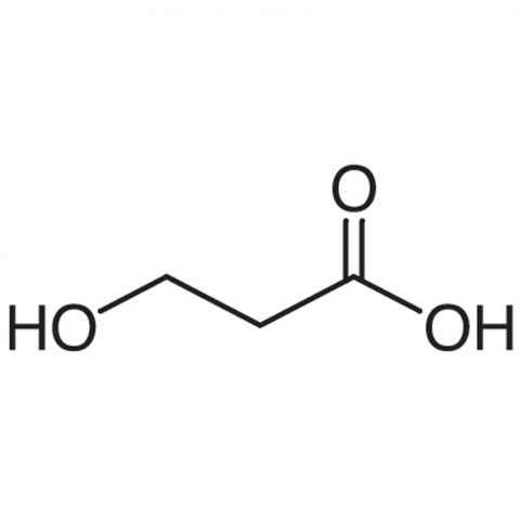 3-Hydroxypropionic Acid (contains varying amounts of 3,3'-Oxydipropionic Acid) Chemical Structure