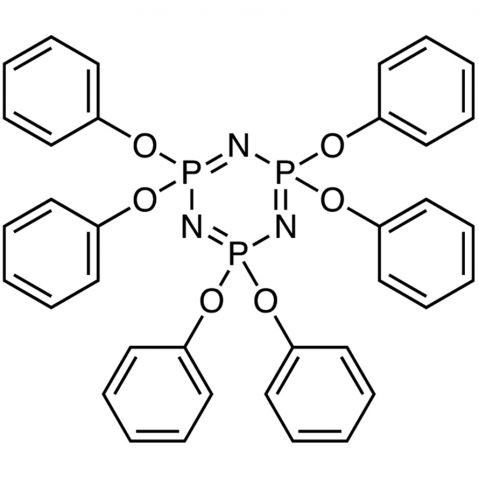 Hexaphenoxycyclotriphosphazene Chemical Structure