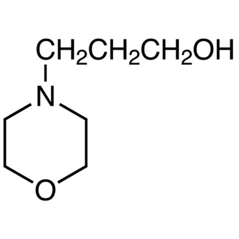 4-(3-Hydroxypropyl)morpholine Chemical Structure