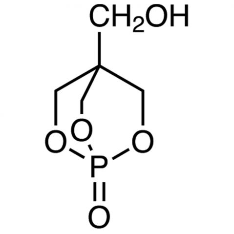 4-Hydroxymethyl-2,6,7-trioxa-1-phosphabicyclo[2.2.2]octane 1-oxide, 98% Chemical Structure