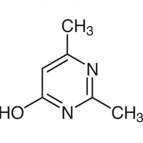 2,4-Dimethyl-6-hydroxypyrimidine التركيب الكيميائي