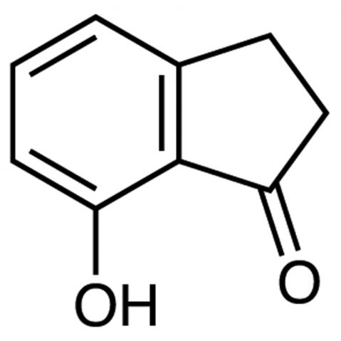 7-Hydroxy-1-indanone Chemische Struktur