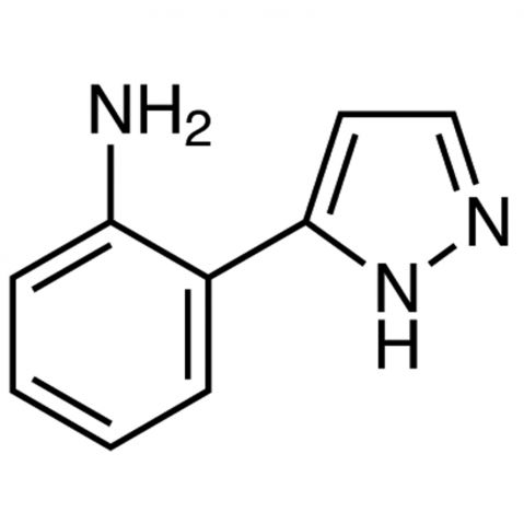 2-(1H-Pyrazol-5-yl)aniline Chemical Structure