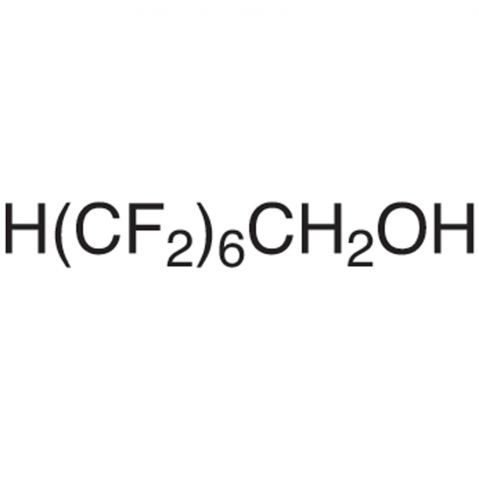 1H,1H,7H-Dodecafluoro-1-heptanol Chemical Structure