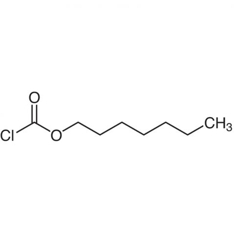 Heptyl Chloroformate Chemische Struktur