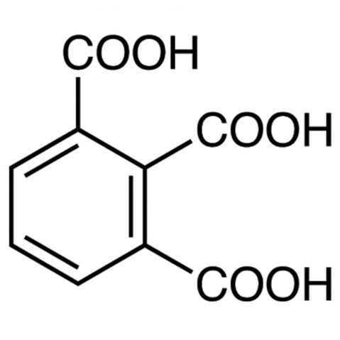 Hemimellitic Acid Chemische Struktur