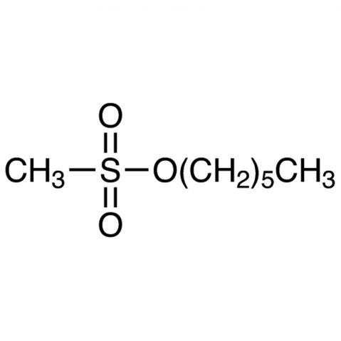 Hexyl Methanesulfonate Chemical Structure