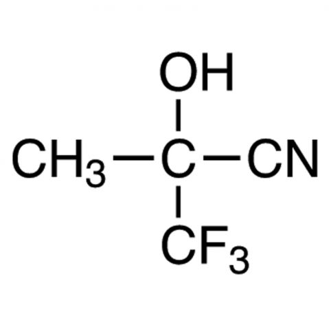 2-Hydroxy-2-(trifluoromethyl)propionitrile التركيب الكيميائي