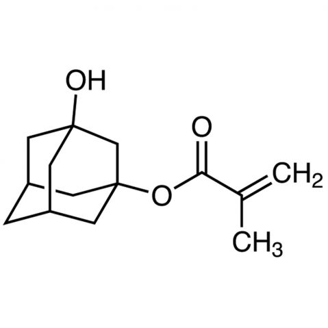 3-Hydroxy-1-methacryloyloxyadamantane Chemical Structure