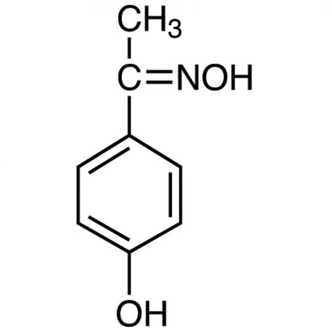 4'-Hydroxyacetophenone Oxime Chemical Structure