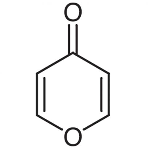 4H-Pyran-4-one Chemische Struktur