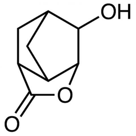 5-Hydroxynorbornane 2,6-Lactone 化学構造