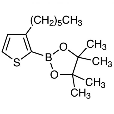 3-Hexyl-2-(4,4,5,5-tetramethyl-1,3,2-dioxaborolan-2-yl)thiophene Chemical Structure