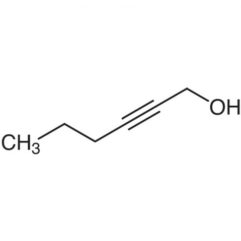 2-Hexyn-1-ol Chemical Structure