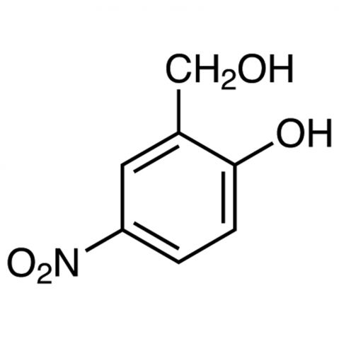 2-Hydroxy-5-nitrobenzyl Alcohol Chemical Structure