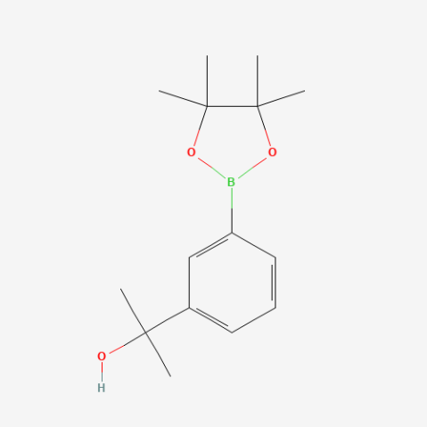 3-(2-Hydroxy-2-propanyl)phenylboronic acid pinacol ester Chemical Structure