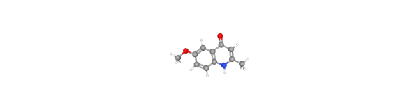 4-Hydroxy-6-methoxy-2-methylquinoline Chemische Struktur