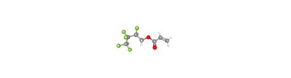 2,2,3,3,4,4,4-Heptafluorobutyl acrylate Chemische Struktur