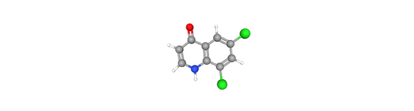 4-Hydroxy-6,8-Dichloroquinoline 化学構造