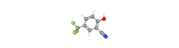 2-Hydroxy-5-trifluoromethylbenzonitrile 化学構造