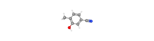 3-Hydroxy-4-methylbenzonitrile 化学構造