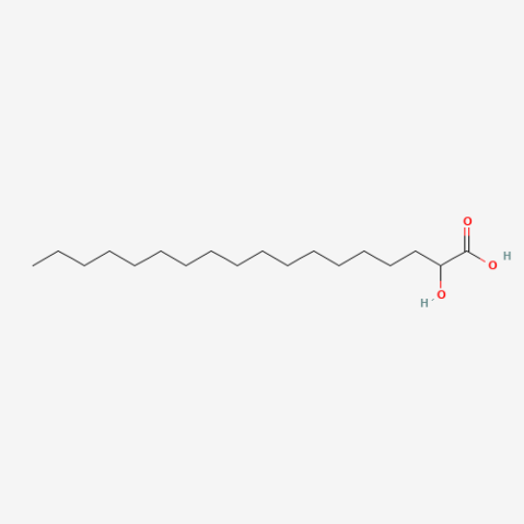 2-Hydroxyoctadecanoic acid التركيب الكيميائي