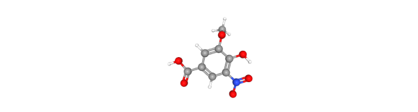 4-Hydroxy-3-Methoxy-5-Nitrobenzoic Acid Chemical Structure