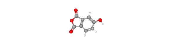 5-Hydroxyisobenzofuran-1,3-dione Chemische Struktur