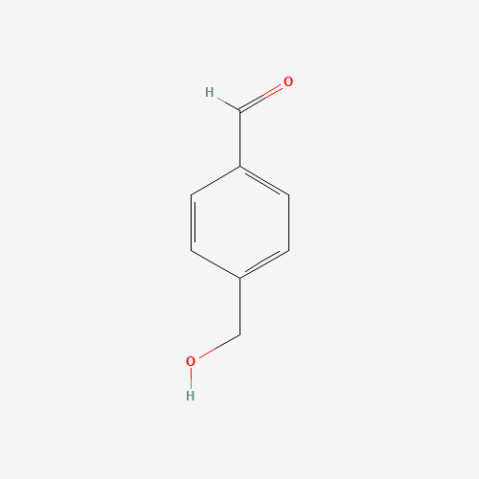 4-(Hydroxymethyl)benzaldehyde Chemische Struktur