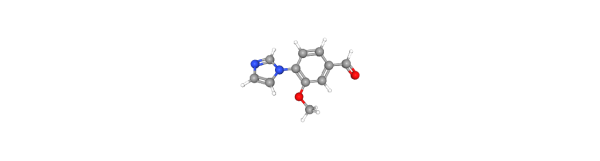 4-(1H-Imidazol-1-yl)-3-methoxybenzaldehyde 化学構造