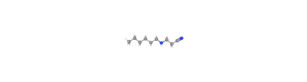 3-(Hexylamino)propionitrile 化学構造