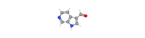 1H-Pyrrolo[2,3-c]pyridine-3-carboxaldehyde 化学構造