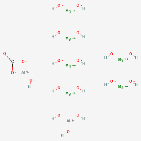 Hydrotalcite, synthetic التركيب الكيميائي