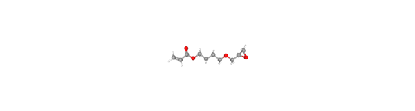 4-Hydroxybutyl acrylate glycidyl ether 化学構造