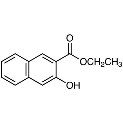 3-Hydroxy-2-naphthoic Acid Ethyl Ester Chemical Structure