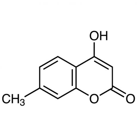 4-Hydroxy-7-methylcoumarin Chemical Structure