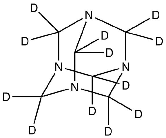 Hexamethylenetetramine-d12 Chemical Structure