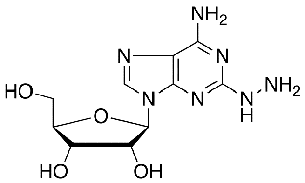 2-Hydrazino Adenosine Chemical Structure