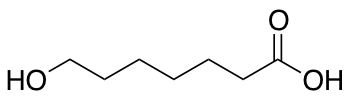 7-Hydroxyheptanoic acid Chemical Structure