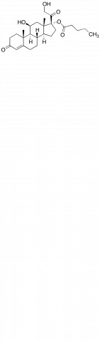 Hydrocortisone 17-valerate Chemical Structure